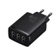Зарядное устройство Baseus Compact Charger 3xUSB 17W EU 2А Black (CCXJ020101) - изображение 3