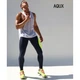 Мужские спортивные леггинсы AQUX 1211 M цвет черный - изображение 4