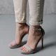 Женские босоножки Fashion Worthy 3996 39 размер 25 см Серый - изображение 1