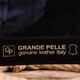 Чоловічий ремінь шкіряний Grande Pelle Чорний 2968-84598 - зображення 7