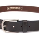 Красивий чоловічий шкіряний ремінь GRANDE PELLE Leather Belt 21460 Коричневий - зображення 4