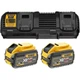 Набор аккумулятор + зарядное устройство DeWALT ЗУ 10.8,/4.4/18/54V, 4А, 2x9Ah(18V)/3Ah(54V) (DCB132X2) - изображение 3