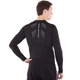 Рашгард мужской с длинным рукавом лонгслив Jason Fit 233 размер M (44-46) Black - изображение 4