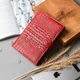 Ежедневник Betterson в формате А5 из натуральной кожи, недатированный CROСO RED - изображение 1