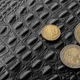 Блокнот Betterson в кожаном обложке в формате А5 с золотым торцом, недатированный CROСO BLACK - изображение 5