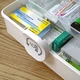 Аптечка для ліків пластикова біла MVM PC-16 S WHITE - зображення 11