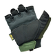 Тактичні рукавиці безпалі M-Pact Glove з липучкою на зап'ясті Olive XL - зображення 3