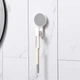 Крючок настенный одинарный MVM округлый пластиковый серый BP-6 WHITE - изображение 8