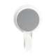 Крючок настенный одинарный MVM округлый пластиковый серый BP-6 WHITE - изображение 3