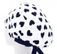 Медицинская шапочка женская HeadwearUniverse универсальная принт Сердечки синие - изображение 2