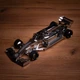 Коллекционная модель-конструктор Metal Time Grand Prix Falcon Механический перегонный автомобиль Формула-1 (MT035) - изображение 4