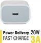 Сетевое зарядное устройство для Piko TC-PD201 Type-C 20W PD 3.0 White (1283126521447) - изображение 3