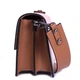 Сумка женская кросс боди из натуральной кожи Genuine leather B-GE23928 рыжая - изображение 4