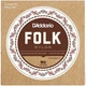 Струны для классической гитары D'Addario EJ32C FOLK NYLON Ball End Silver Wound / Clear Treble - изображение 1