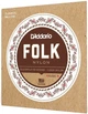 Струны для классической гитары D'Addario EJ32C FOLK NYLON Ball End Silver Wound / Clear Treble - изображение 2