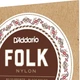 Струни для класичної гітари D'Addario EJ34 FOLK NYLON 80/20 Bronze Ball End Black Treble - зображення 4