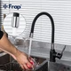 Смеситель для кухни Frap F4049-6 с гибким изливом, черный/хром - изображение 2