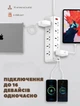Сетевой фильтр удлинитель 10 EU розеток с 6 USB 2м с защитой с заземлением Ldnio 2500W 10A Белый (SC10610) - изображение 9