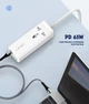 Сетевое зарядное устройство для телефона, ноутбука 65W 2 USB-C + 2 USB-A + 1EU розетка 2м Ldnio (SC1418) - изображение 10