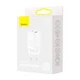 Сетевое зарядное устройство Baseus 30W Super Si Pro Quick Charger QC3.0+PD3.0 1USB+1Type-C 3A White (CCSUPP-E02) - изображение 12