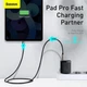 Зарядное устройство Адаптер Baseus 30W Quick Charger Быстрая зарядка QC3.0+PD3.0 2USB+Type-C Зарядка для телефона Басеус 30W EU 3A (CCXJ-E01) Black - изображение 10