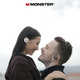 Бездротові накладні, спортивні, для ігор Bluetooth навушники MONSTER AIRFREE GT07 із зарядним кейсом (black) - зображення 7
