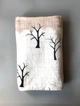 Плед велсофт Mulberry-Home, Бежевий в деревах 140*220см - зображення 2