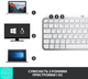 Клавіатура Logitech MX Keys Mini For Business, PALE, US, GREY (920-010609) (6857597) - зображення 7