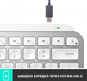 Клавіатура Logitech MX Keys Mini For Business, PALE, US, GREY (920-010609) (6857597) - зображення 11