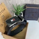 Чоловічий шкіряний ремінь автомат Tommy Hilfiger чорний пояс з натуральної шкіри для чоловіків стильний ремінь - зображення 1