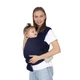 Слинг-переноска для детей Sevi Bebe 565 One size Синий (2000989581970) - изображение 2