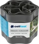 Лента газонная Cellfast бордюрная, волнистая, 15 см x 9 м Графитовая (30-052) - изображение 1