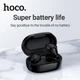 Наушники беспроводные Bluetooth c микрофоном вакуумные Hoco Melody EW11 |BT5.1, 40/300mAh, 5h| Black - изображение 7