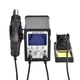 Термоповітряна паяльна станція JCD 996D 220V 2 в 1 (фен + паяльник) з РК-дисплеєм Чорний (sv2440) - зображення 4
