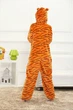 Пижама Кигуруми тигр размер S на рост 140-150 kigurumi костюм Dongwushuiyi теплый, мягкий, удобный (1958) - изображение 11