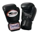 Боксерские перчатки Twins Boxing Gloves Premium Leather BGVL3 Black (BGVL3-BK-8oz) - изображение 1