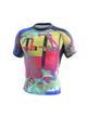 Рашгард с коротким рукавом MANTO Neon Abstract (MNR882_MUL_4L) - изображение 1