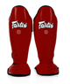 Захист гомілки Fairtex Competition SP5 Red (SP5-RD-XL) - зображення 1