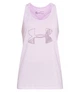 Женская майка Under Armour Tech Graphic Tank Pink (1328896-543-S) - изображение 3