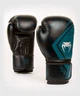 Боксерские перчатки Venum Defender Contender 2.0 Black Green (VENUM-03928-102-8oz) - изображение 1