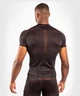 Рашгард с коротким рукавом Venum Nogi 3.0 Short Sleeves Rashguard Black Brown (VENUM-04236-124-S) - изображение 2