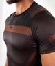 Рашгард с коротким рукавом Venum Nogi 3.0 Short Sleeves Rashguard Black Brown (VENUM-04236-124-S) - изображение 3