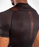 Рашгард с коротким рукавом Venum Nogi 3.0 Short Sleeves Rashguard Black Brown (VENUM-04236-124-S) - изображение 4