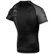 Рашгард Venum Logos Rashguard Short Sleeves Black Black (VENUM-03450-109-XS) - зображення 2