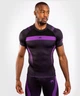 Рашгард с коротким рукавом Venum Nogi 3.0 Short Sleeves Rashguard Black Purple (VENUM-04236-107-XXL) - изображение 1