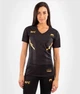 Женская футболка Venum Authentic UFC FightNight Dry Tech Black Gold (VNMUFC-00021-126-XS) - изображение 1