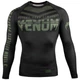 Рашгард Venum Signature Rashguard Long Sleeves Black Khaki Exclusive (VENUM-03653-200-XL) - изображение 1
