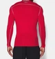 Компрессионная футболка Under Armour ColdGear® Armour Compression Crew Long Sleeve Red (1265650-600-L) - изображение 2