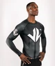Рашгард Venum Loma Arrow Long Sleeves Rashguards Black White (VENUM-03956-108-S) - изображение 3