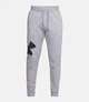 Спортивні штани Under Armour Rival Fleece Logo Joggers Light Grey (1329746-035-L) - зображення 4
